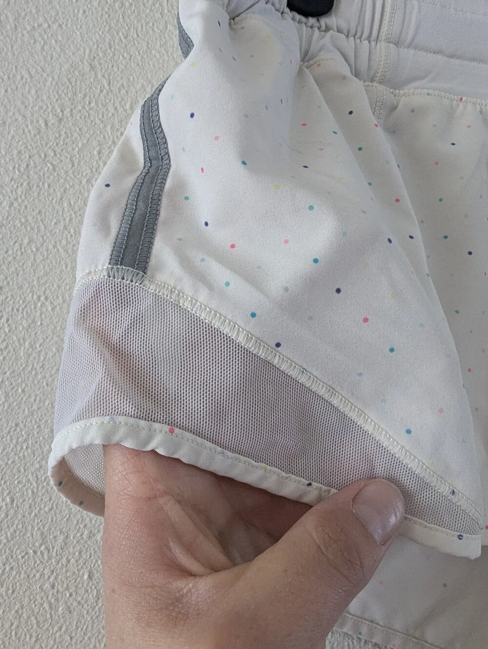 Rainbow Dot Lululemon Hotty Hot Shorts